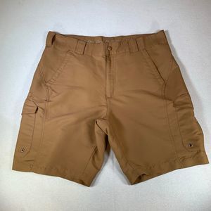 Bimini bay mens golf khaki Shorts size 38